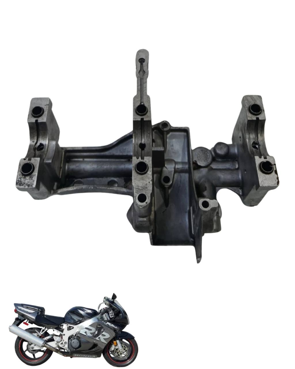 Suporte Mancal Virabrequim Honda Cbr 450 1998 Original 9391 3