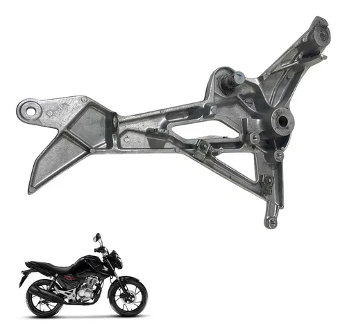 Bacalhau Traseiro Direito Honda Fan 160 2025 6711 Cinza 2