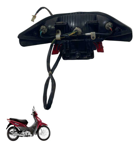Lanterna Traseira Honda Biz 125 2007 7455 7