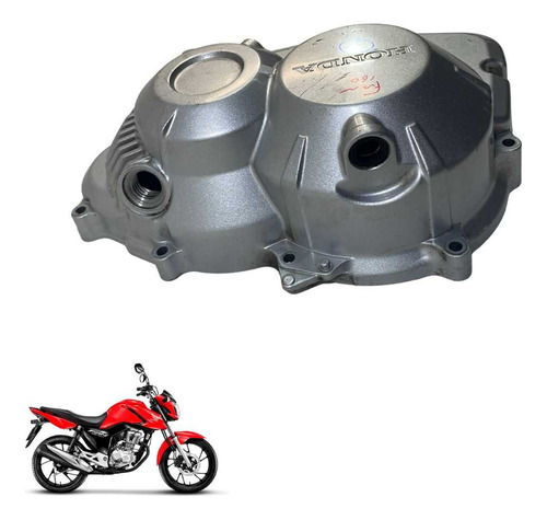 Tampa Embreagem Honda Cg 160 Original Cinza -4395 3