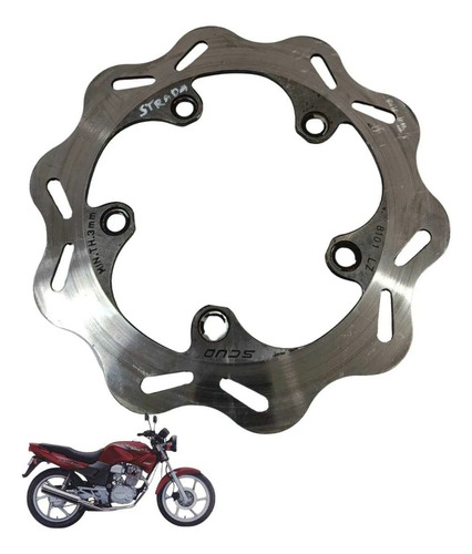 Disco Freio Dianteiro Honda Strada Cbx 200 2004 5701 3