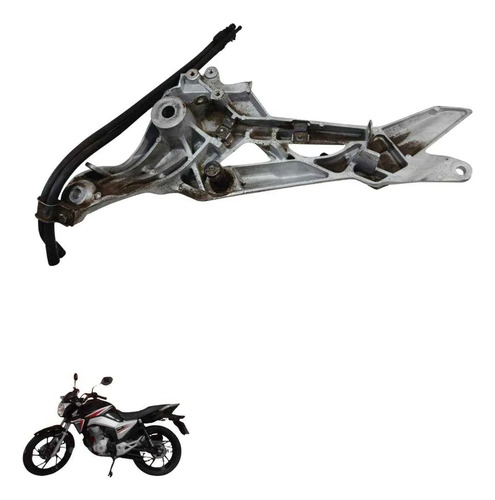 Pedaleira Traseira Direita Honda Cg 160 2016 A 2024 7629 3