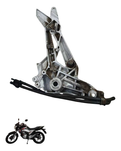 Pedaleira Traseira Direita Honda Cg 160 2016 A 2024 7629 4