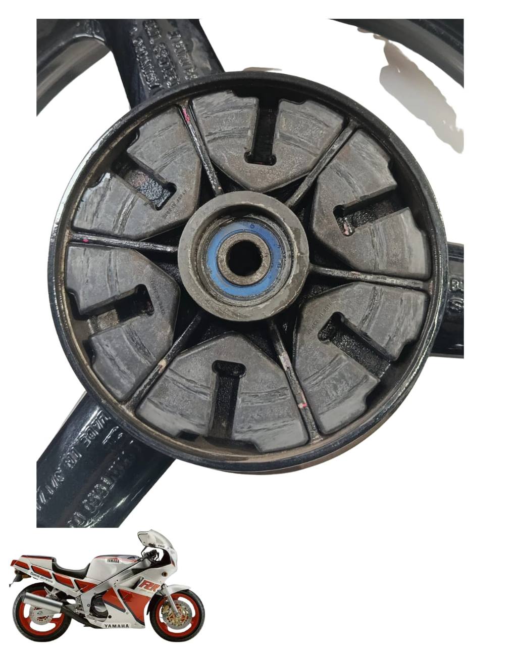 Roda Traseira Fzr1000 1988 9132 2