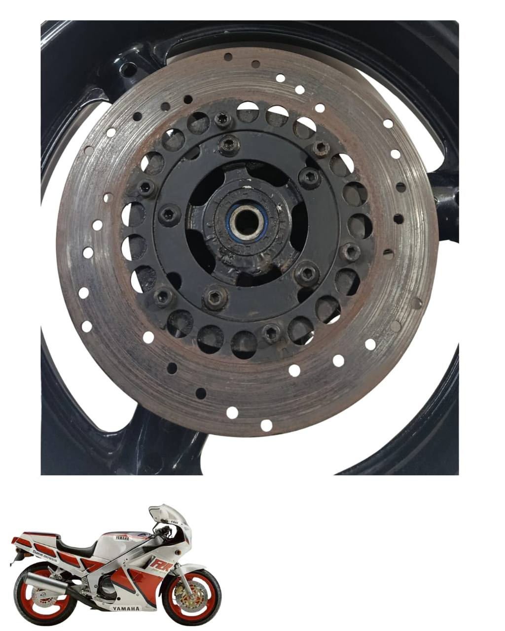 Roda Traseira Fzr1000 1988 9132 4