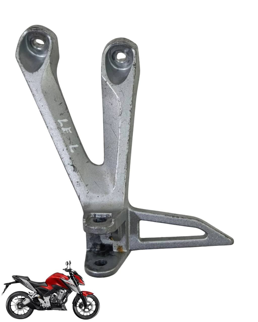 Suporte Pedaleira Esquerda Cb 300 F 2023 2025 9189 3