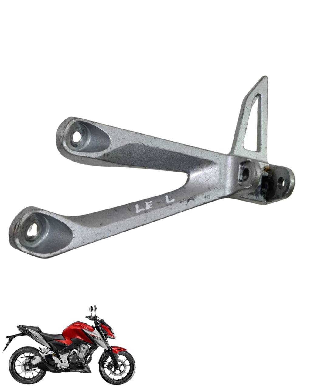 Suporte Pedaleira Esquerda Cb 300 F 2023 2025 9189