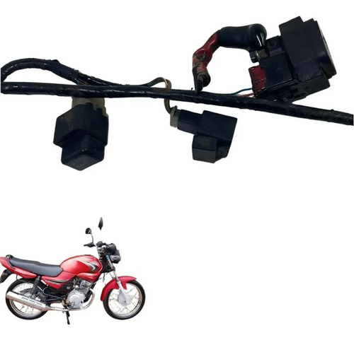 Fiação Principal Chicote Yamaha Ybr 125  2008  -4061 2