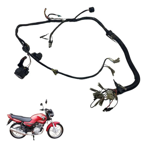 Fiação Principal Chicote Yamaha Ybr 125  2008  -4061 3