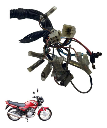Fiação Principal Chicote Yamaha Ybr 125  2008  -4061 4