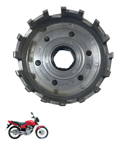 Campana Embreagem Honda Cg 125 2002 Original 4666 3
