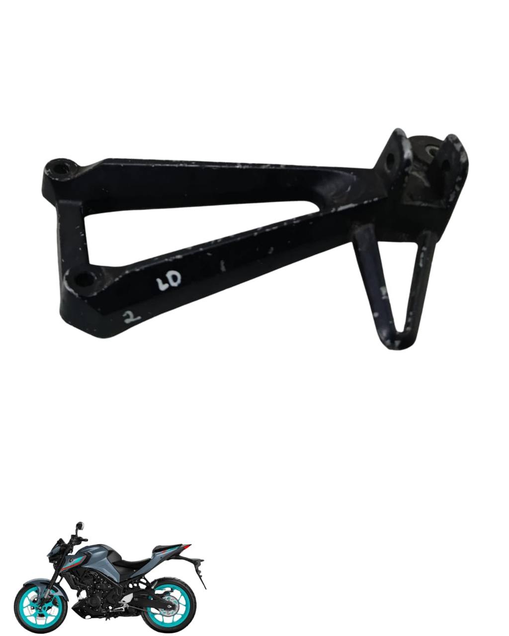 Pedaleira Traseira Direita Mt 03 2022 9572