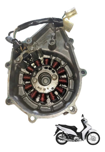 Tampa Estator + Estator Honda Biz 125 2024 Usado -632 8
