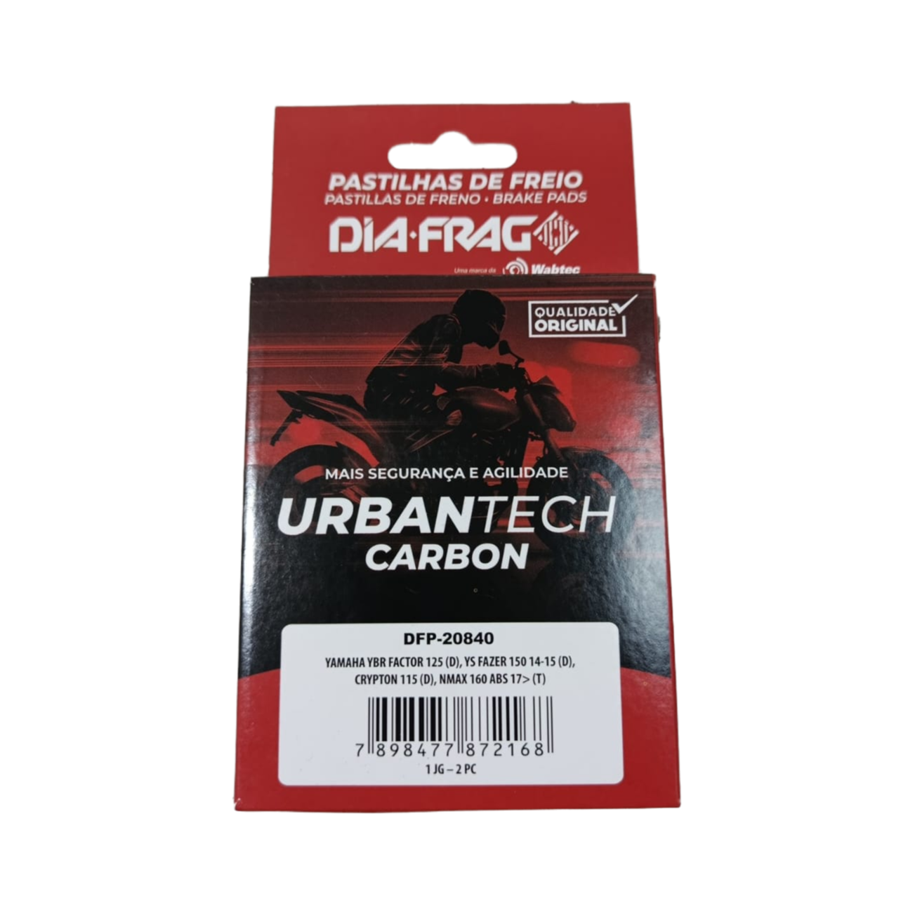Pastilha Freio Dianteiro Smartfox Yamaha Ybr Factor 125 2009