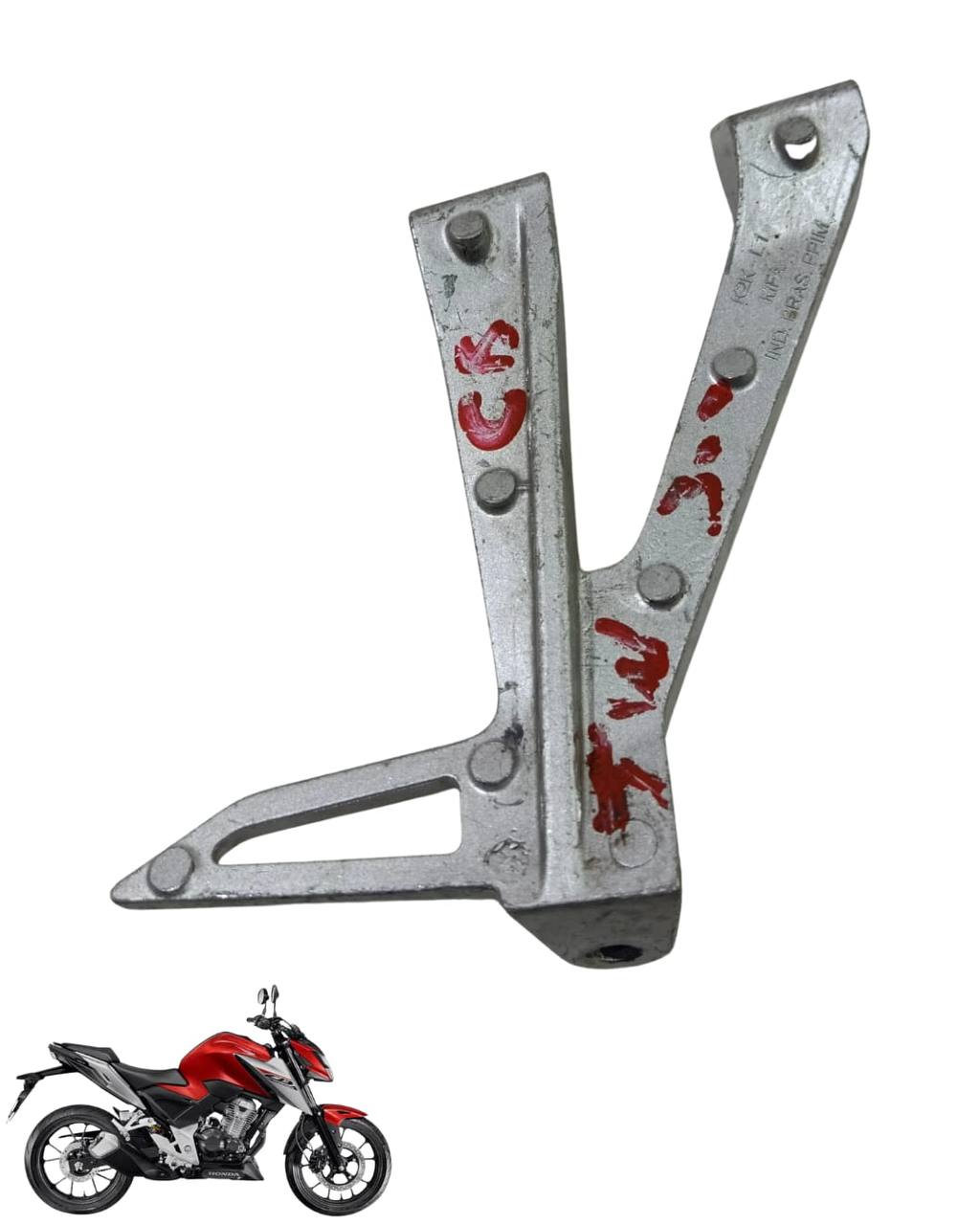 Suporte Pedaleira Esquerda Cb 300 F 2023 2025 9190