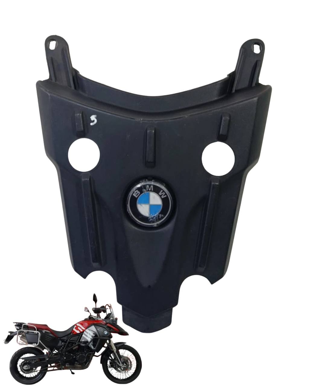 Acabamento Central Rabeta Bmw F800 Gs Original 2014 9392