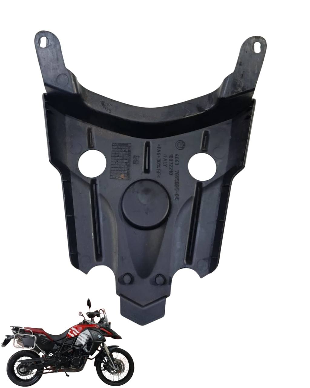 Acabamento Central Rabeta Bmw F800 Gs Original 2014 9392 4