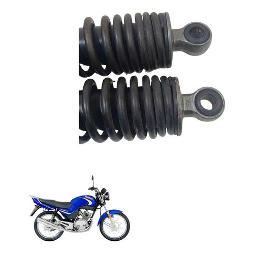 Par Amortecedor Traseiro Yamaha Ybr 125 2000 6150 4