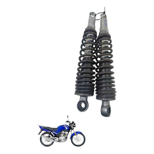 Par Amortecedor Traseiro Yamaha Ybr 125 2000 6150 5