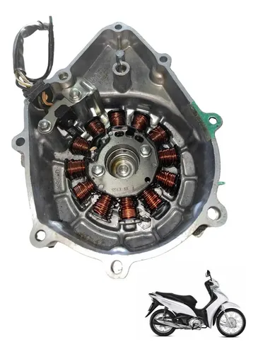 Tampa Estator + Estator Honda Biz 125  2024 Usado -631 8