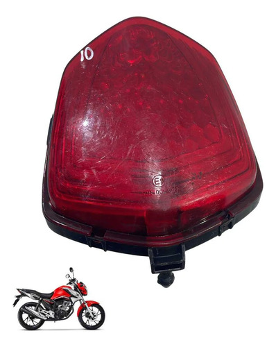 Lanterna Traseira Honda Cg 160 Start 2016 7484
