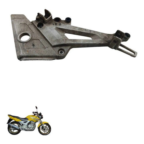 Suporte Pedaleira Tras Dir Honda Cb 250f Twister 2001 6807 2