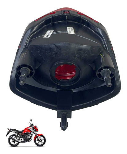 Lanterna Traseira Honda Cg 160 Start 2016 7475 2
