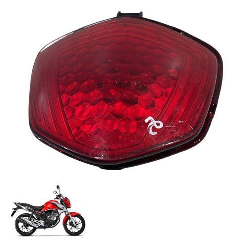 Lanterna Traseira Honda Cg 160 Start 2016 7475 3