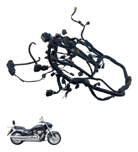 Chicote Fiação Principal Detalhe Suzuki Boulevard 1500 2010