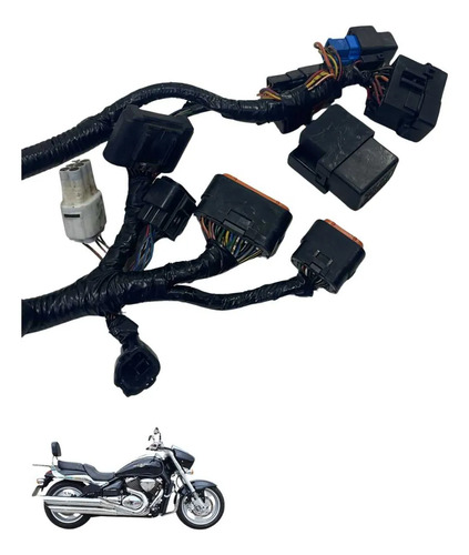 Chicote Fiação Principal Detalhe Suzuki Boulevard 1500 2010 5