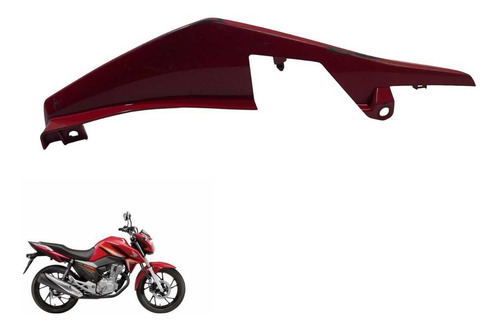 Rabeta Traseira Direita Honda Cg 160 Titan Vermelho -4010 4