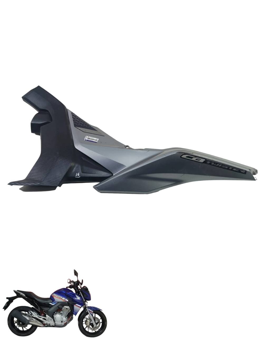 Tampa Lateral Lado Esq Cb 250 F Twister 2016/2022 Com Avaria
