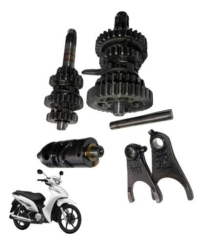 Caixa Marcha Biz 125 2008 A 2024 Usado Original -643 2