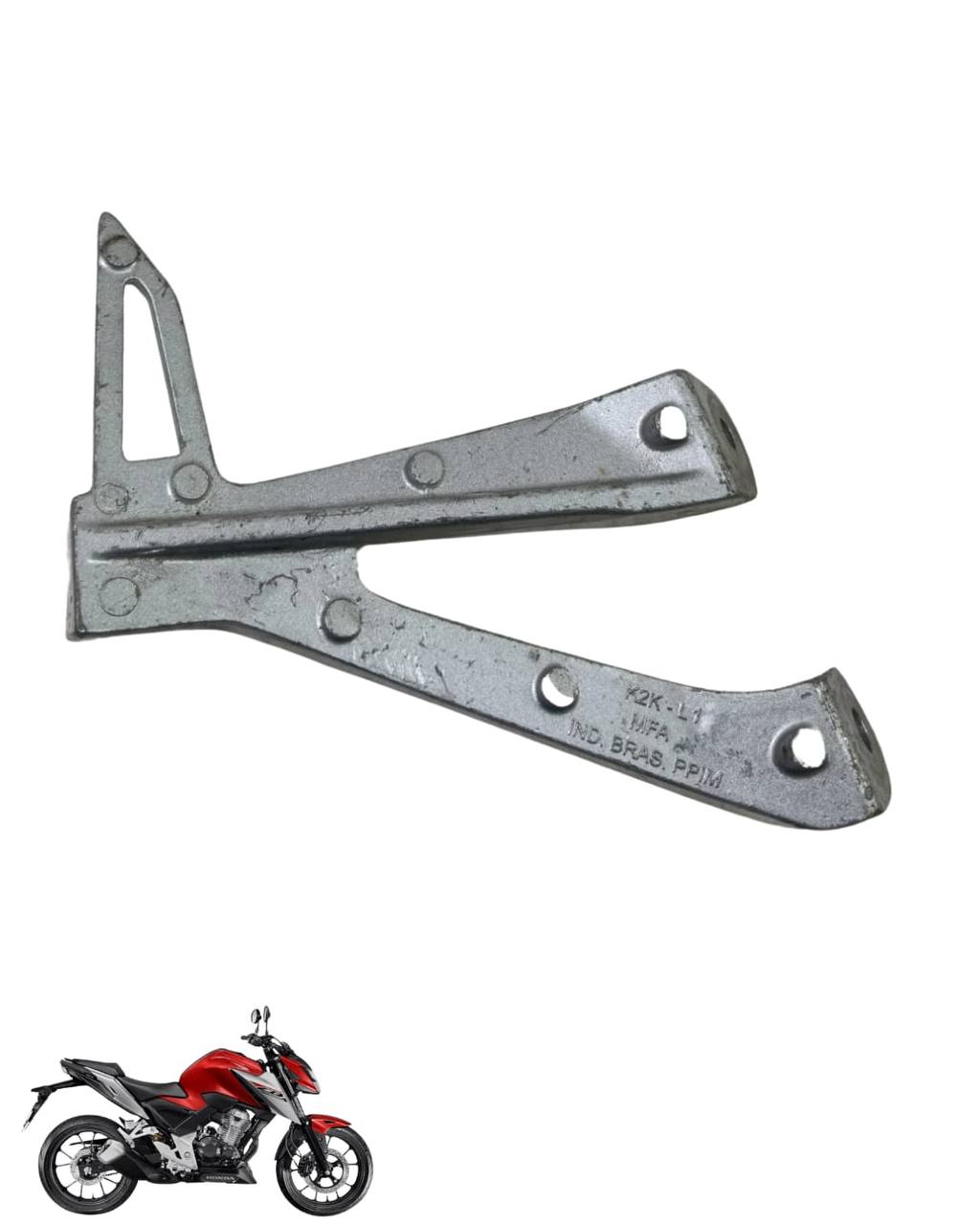 Suporte Pedaleira Esquerda Cb 300 F 2023 2025 9192
