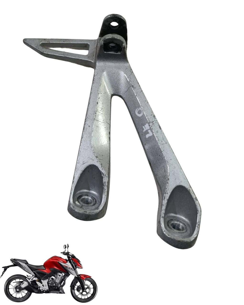 Suporte Pedaleira Esquerda Cb 300 F 2023 2025 9192 2