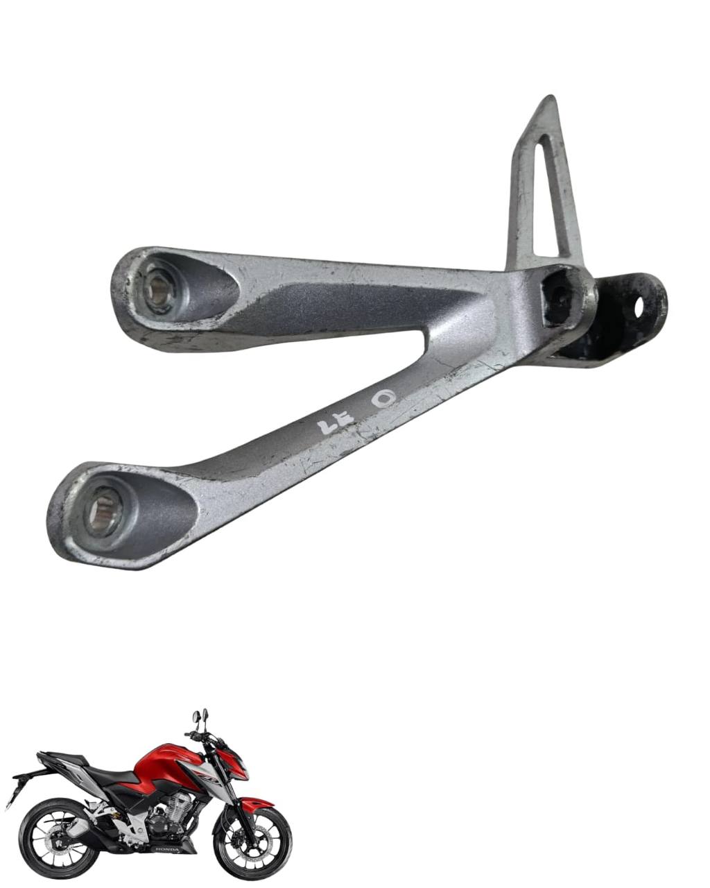 Suporte Pedaleira Esquerda Cb 300 F 2023 2025 9192