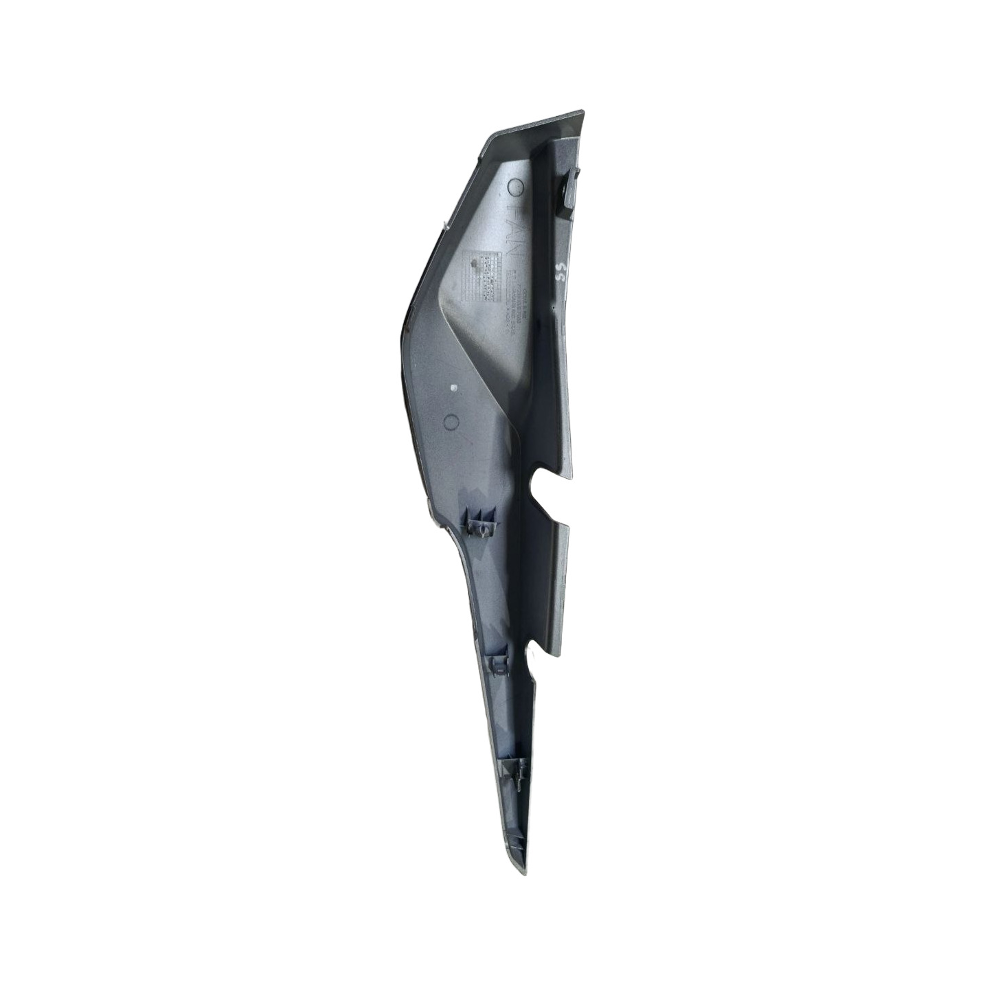 Carenagem rabeta lateral direita Cg 160 Fan 2022/2024 13945 4
