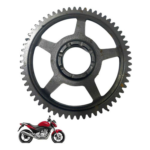 Engrenagem Placa Partida Honda Cb 300r 2009 2015 6060