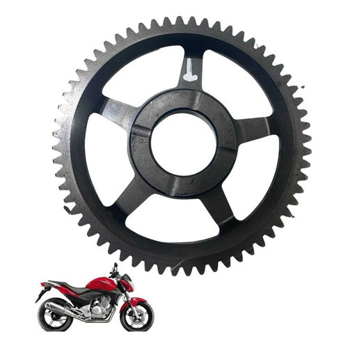 Engrenagem Placa Partida Honda Cb 300r 2009 2015 6060 3