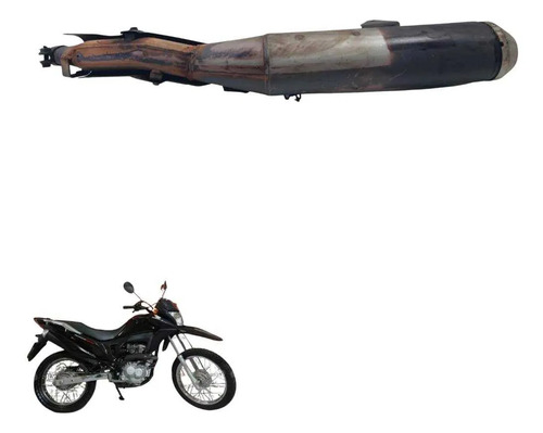 Escapamento Honda Nxr 160 Bros 2015 2016 2017  2023 7600