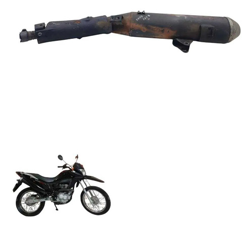 Escapamento Honda Nxr 160 Bros 2015 2016 2017  2023 7600 2