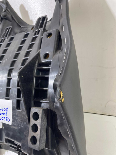 Banco Piloto Dianteira Honda Cb 300f C/detalhe -998 Preto 5