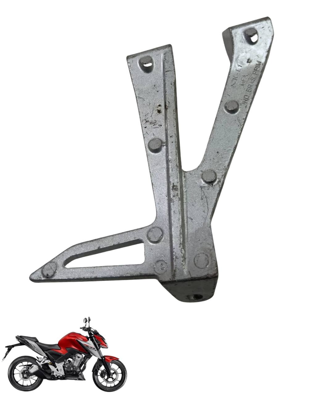 Suporte Pedaleira Esquerda Cb 300 F 2023 2025 9193 2