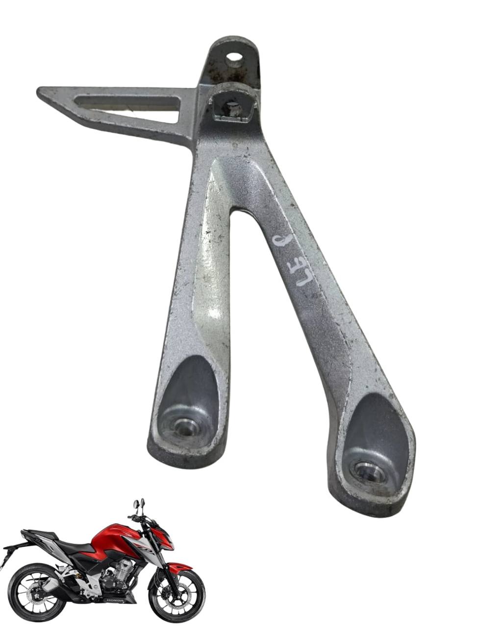 Suporte Pedaleira Esquerda Cb 300 F 2023 2025 9193 4