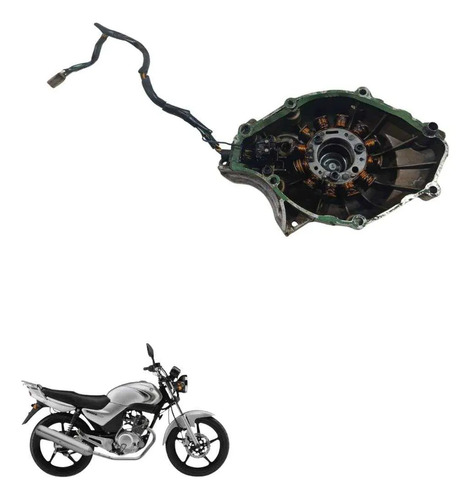 Tampa Estator Yamaha Ybr 125 2000 8121 Cinza 3