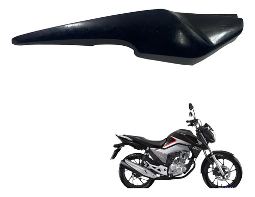 Rabeta Lado Direito Honda Fan 150/160 Original  -778 Preto Preto