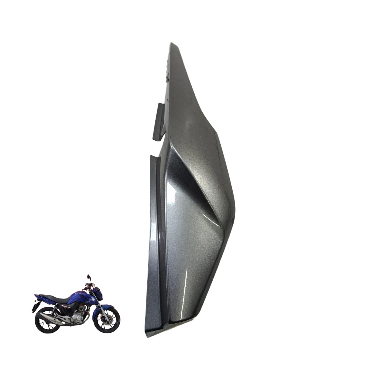 Carenagem rabeta lateral esquerda Cg 160 Fan 2022/2024 13950
