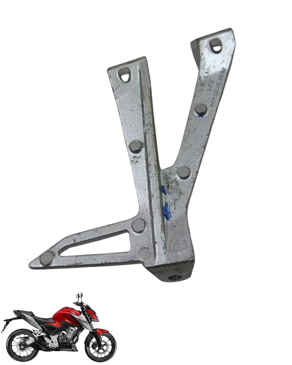 Suporte Pedaleira Esquerda Cb 300 F 2023 2025 9194 2