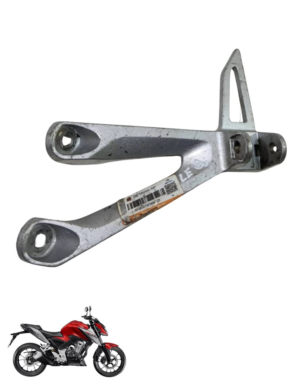Suporte Pedaleira Esquerda Cb 300 F 2023 2025 9194