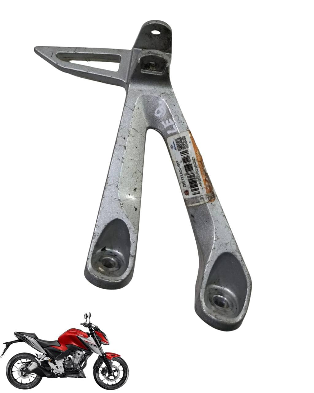 Suporte Pedaleira Esquerda Cb 300 F 2023 2025 9194 4